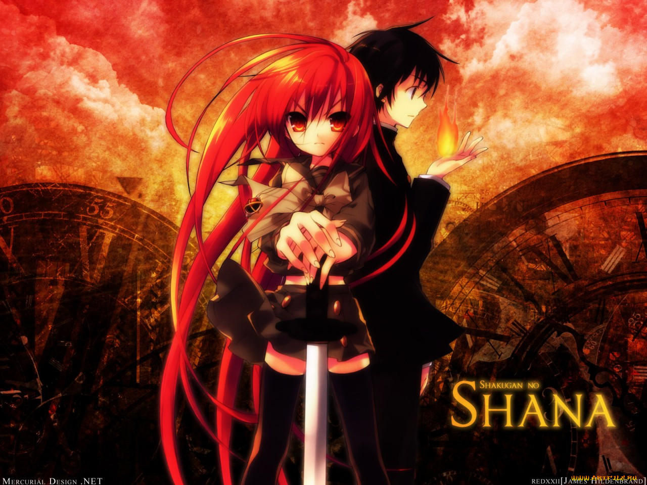 Обои Аниме Shakugan no Shana, обои для рабочего стола, фотографии аниме,  shakugan, no, shana Обои для рабочего стола, скачать обои картинки заставки  на рабочий стол.